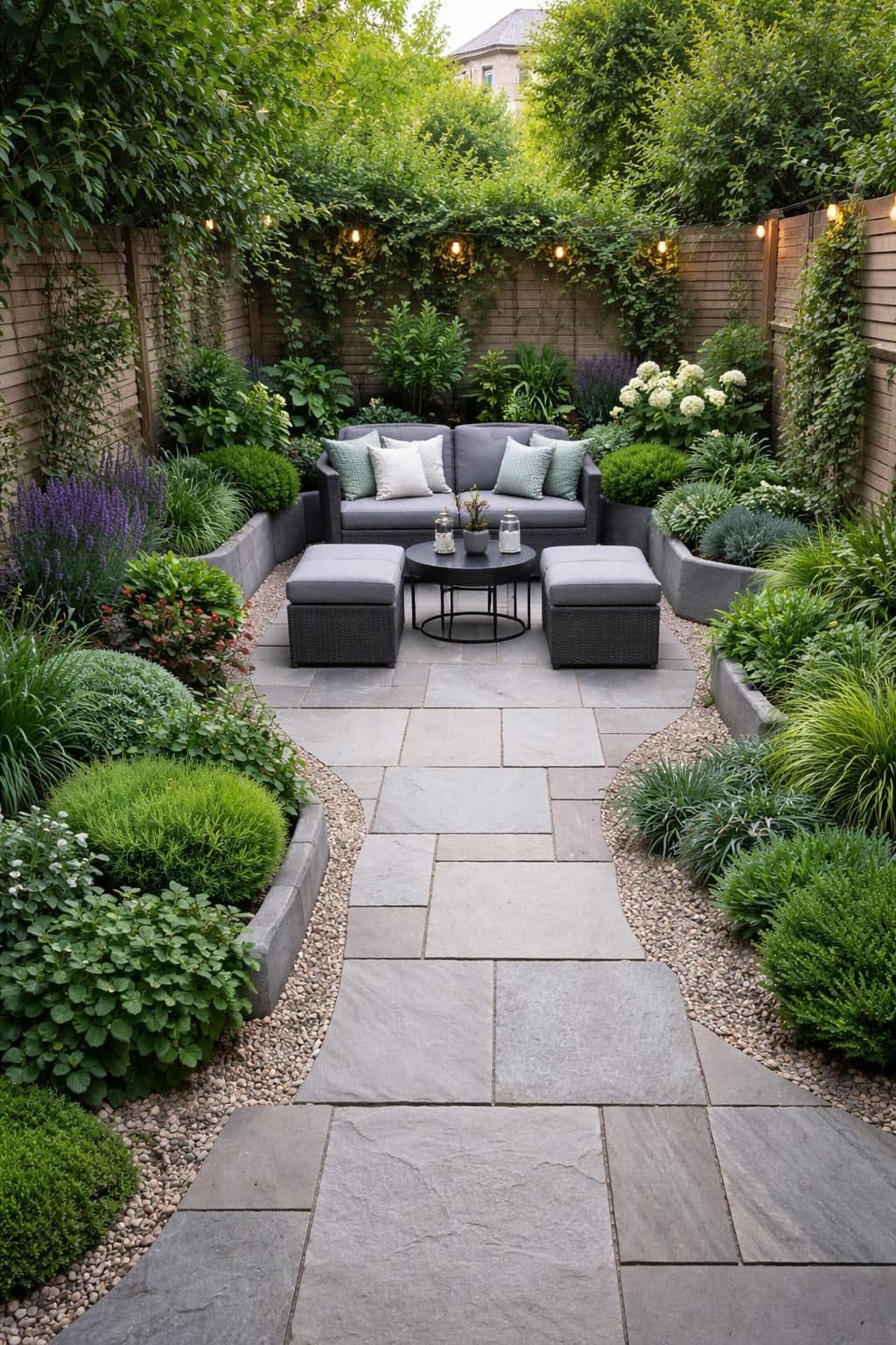 d&eacute;couvrez comment am&eacute;nager un petit jardin de ville sans pelouse gr&acirc;ce &agrave; des astuces pratiques et des id&eacute;es cr&eacute;atives pour un espace ext&eacute;rieur moderne et facile &agrave; entretenir.