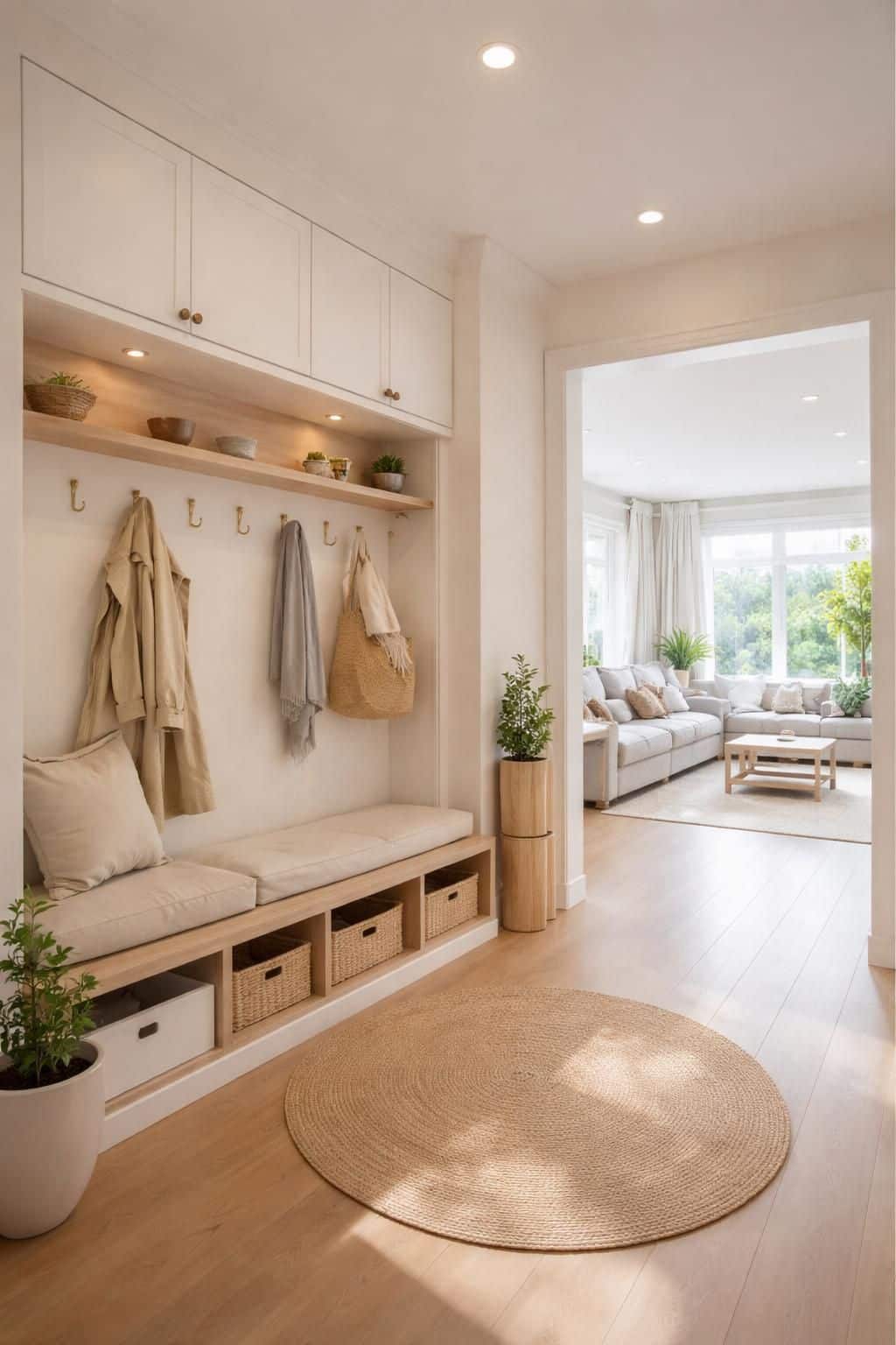 d&eacute;couvrez comment am&eacute;nager une entr&eacute;e ouverte sur le s&eacute;jour pour cr&eacute;er un espace accueillant et harmonieux, alliant fonctionnalit&eacute; et style dans votre int&eacute;rieur.