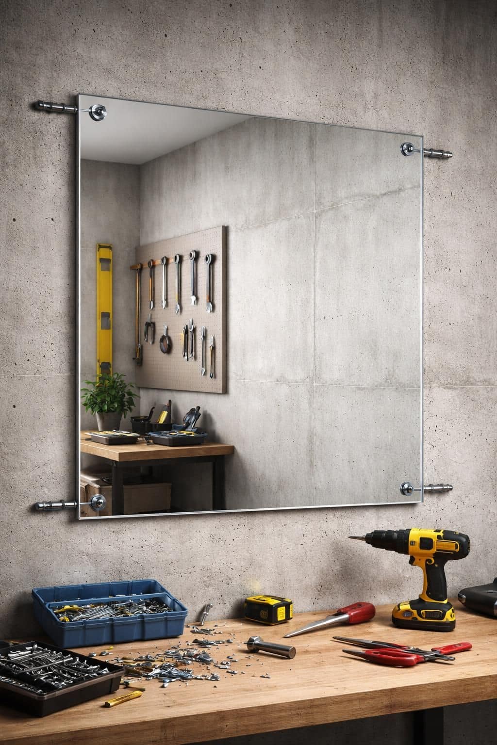 découvrez comment coller un miroir lourd sur un mur en béton de manière sécurisée et durable grâce à nos conseils et astuces pratiques.