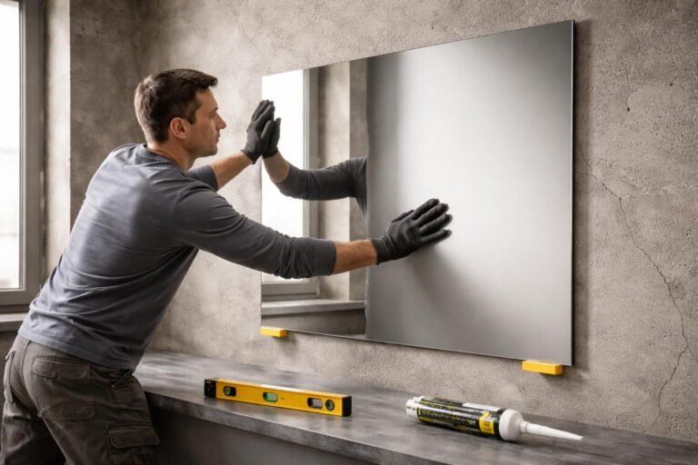 découvrez comment coller un miroir lourd sur un mur en béton en toute sécurité grâce à nos conseils pratiques et astuces pour un maintien optimal.