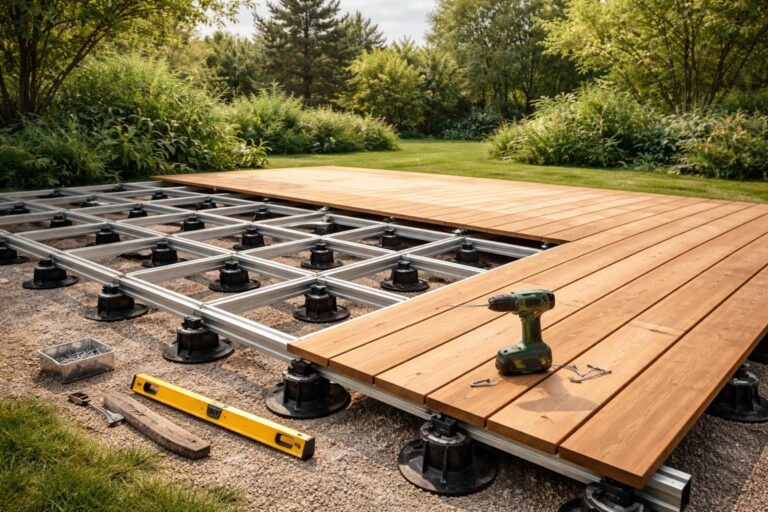 découvrez comment construire une terrasse en bois sur plots facilement et durablement grâce à notre guide complet étape par étape.