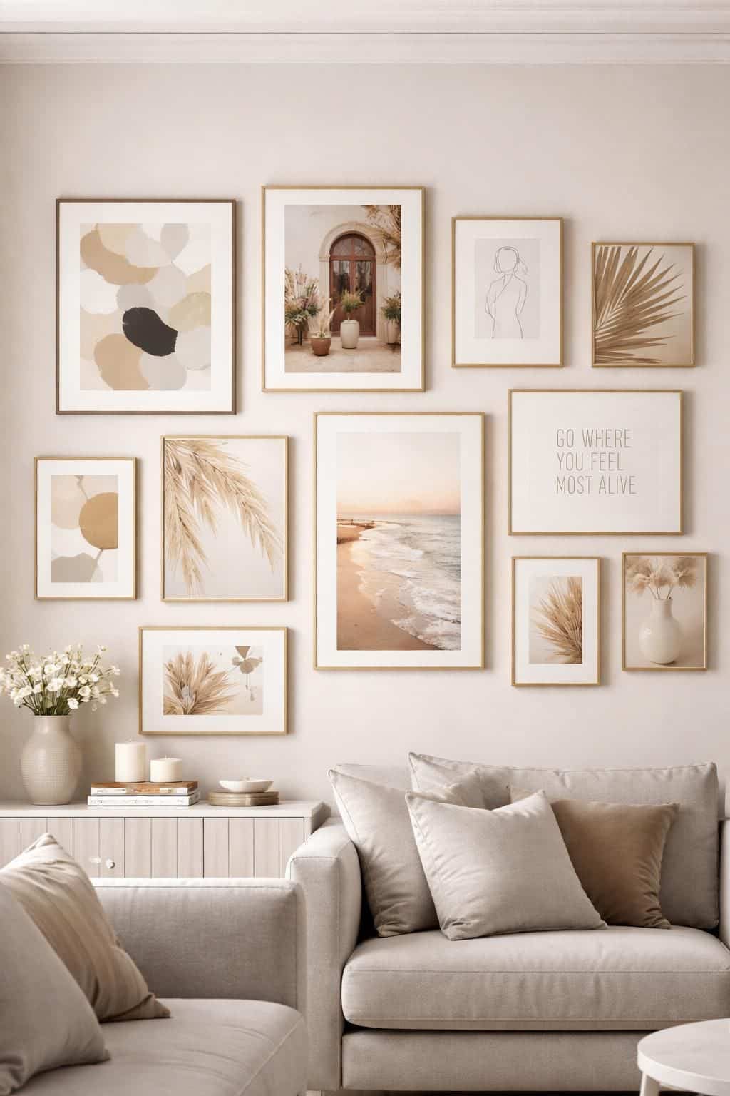 d&eacute;couvrez comment cr&eacute;er un mur galerie &eacute;l&eacute;gant en combinant cadres et affiches pour sublimer votre d&eacute;coration int&eacute;rieure avec style et originalit&eacute;.