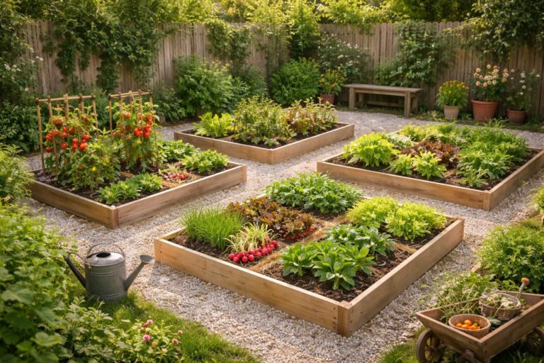découvrez comment créer un potager en carrés dans un petit jardin pour optimiser l'espace et cultiver facilement vos légumes et herbes aromatiques.
