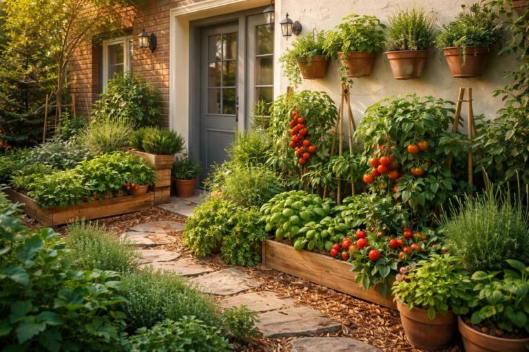 découvrez comment aménager et entretenir un jardin comestible en façade pour profiter de fruits, légumes et herbes fraîches directement chez vous.