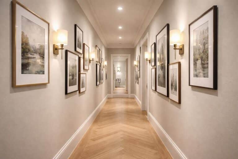 découvrez des astuces pour décorer un couloir étroit en utilisant des cadres photo et des appliques murales afin d'optimiser l'espace et apporter style et lumière.