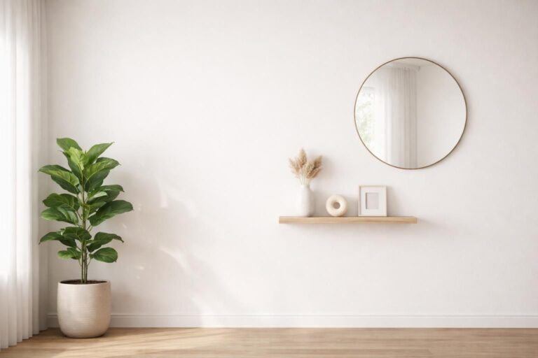 découvrez des astuces élégantes pour décorer un mur blanc sans le surcharger, en apportant style et harmonie à votre intérieur.