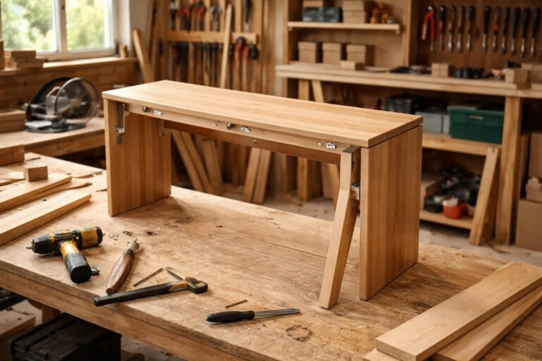 découvrez comment fabriquer une table console rabattable facile à monter, idéale pour optimiser l'espace de votre intérieur avec style et fonctionnalité.
