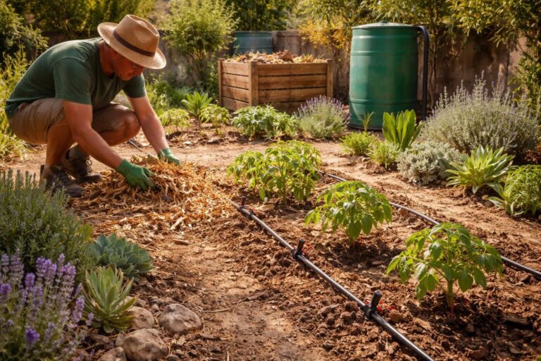 découvrez des conseils pratiques pour gérer la sécheresse dans votre jardin domestique et maintenir vos plantes en bonne santé malgré le manque d'eau.