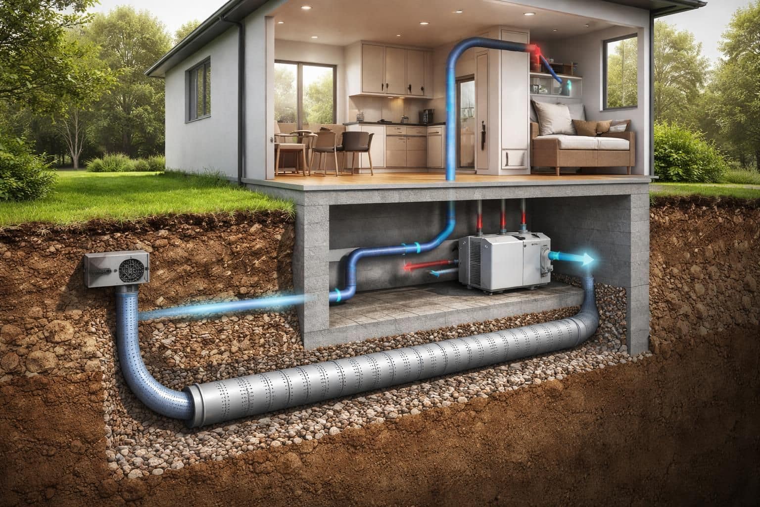d&eacute;couvrez comment installer un puits proven&ccedil;al adiabatique pour optimiser la climatisation naturelle de votre habitation, r&eacute;duire votre consommation &eacute;nerg&eacute;tique et am&eacute;liorer le confort int&eacute;rieur toute l'ann&eacute;e.