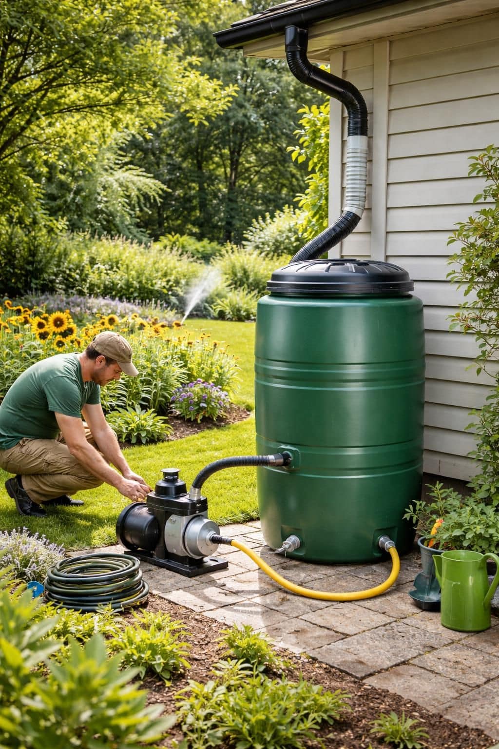découvrez comment installer une récupération d'eau pour votre jardin afin d'économiser l'eau, protéger l'environnement et entretenir vos plantes efficacement.