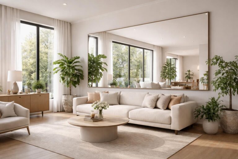 découvrez comment intégrer un miroir xxl pour agrandir visuellement votre séjour et apporter lumière et élégance à votre intérieur.