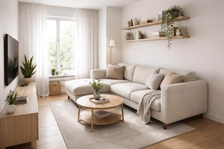 découvrez comment optimiser l’espace de votre petit salon grâce à un canapé d’angle compact, alliant confort et praticité pour un intérieur harmonieux.