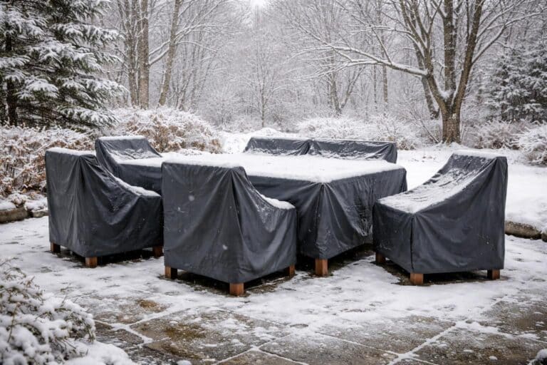 découvrez comment protéger efficacement votre mobilier de jardin pendant l'hiver pour préserver sa beauté et sa durabilité face aux intempéries.