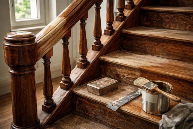 découvrez comment rénover un escalier en bois sans le remplacer grâce à des astuces simples et efficaces pour lui redonner vie et beauté.