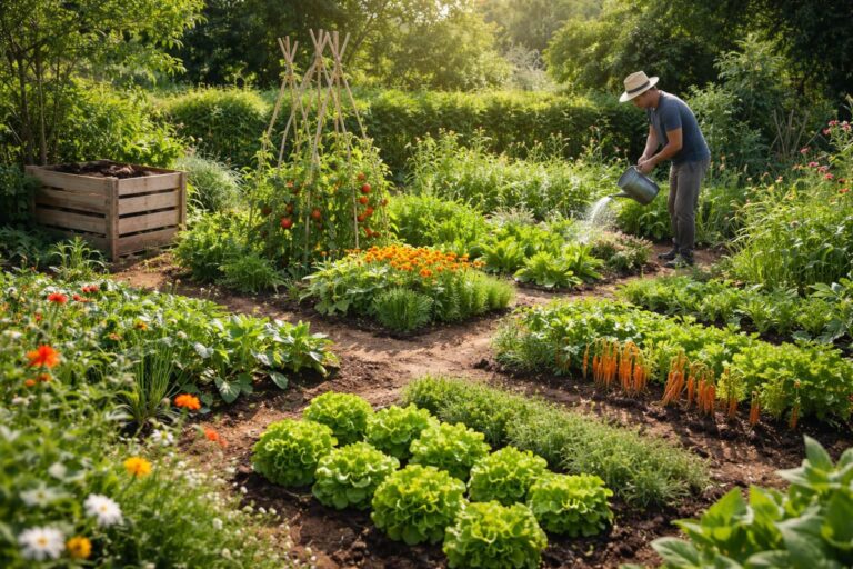découvrez comment réussir un potager en permaculture pour débutants avec des conseils pratiques et faciles à suivre pour un jardin écologique et productif.