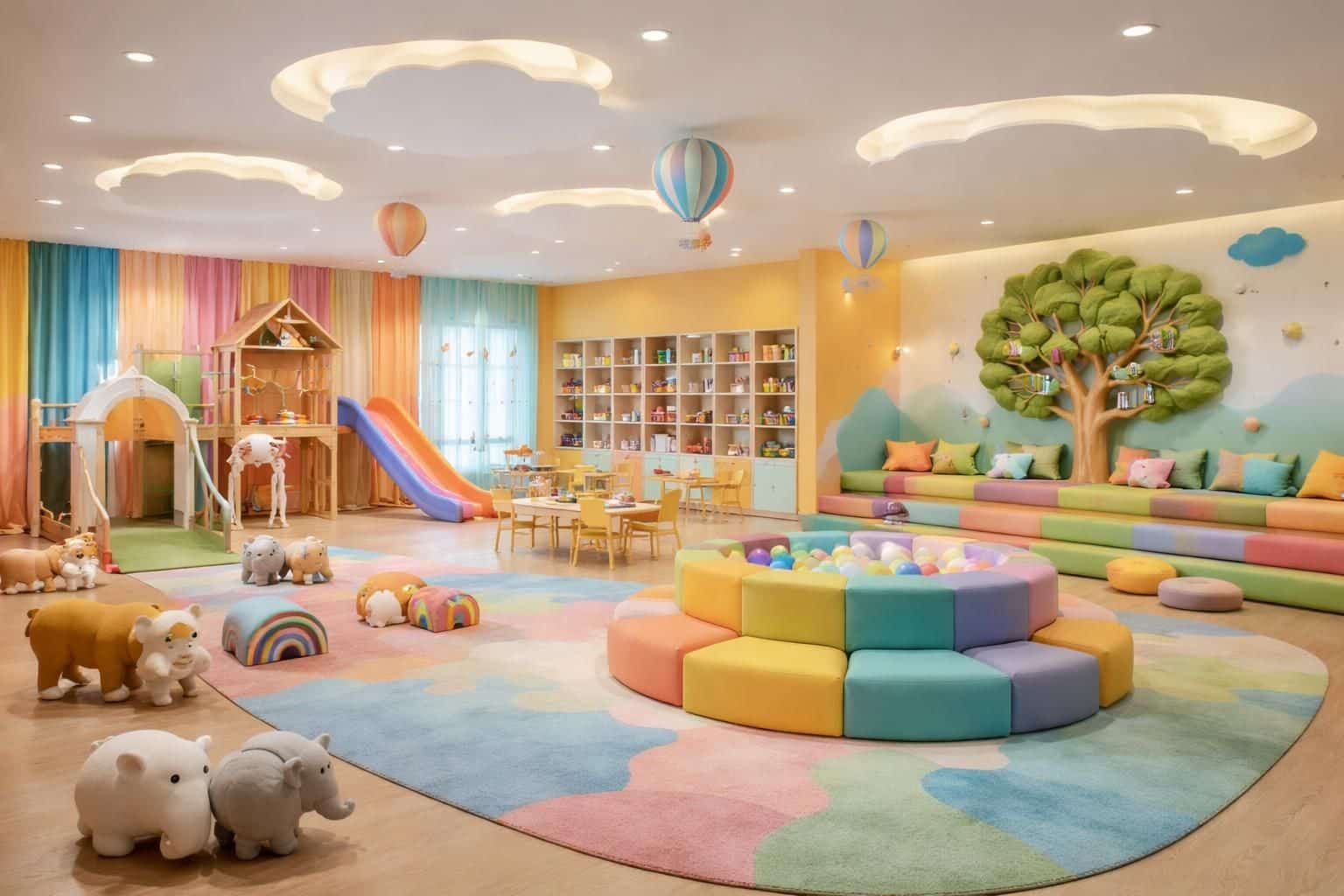 d&eacute;couvrez comment am&eacute;nager un &eacute;tage complet en un espace d&eacute;di&eacute; aux enfants, alliant s&eacute;curit&eacute;, fonctionnalit&eacute; et amusement pour cr&eacute;er un environnement ludique et confortable.