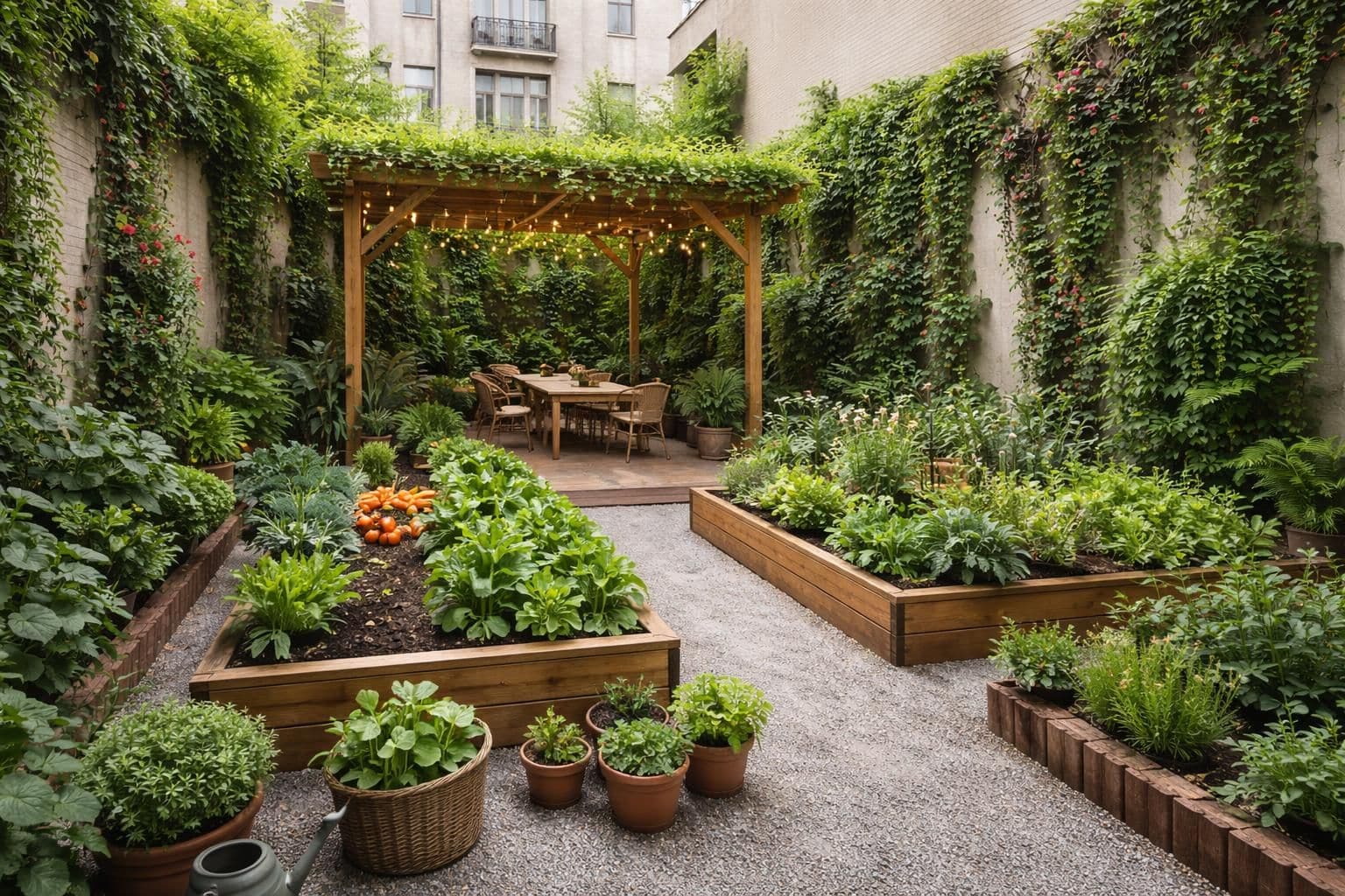 d&eacute;couvrez comment transformer une cour b&eacute;tonn&eacute;e en un espace v&eacute;g&eacute;talis&eacute; accueillant et &eacute;cologique, gr&acirc;ce &agrave; des conseils pratiques d'am&eacute;nagement durable.