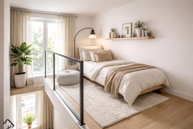 découvrez comment aménager une mezzanine pour créer un couchage d'appoint confortable et optimiser votre espace de manière pratique et élégante.