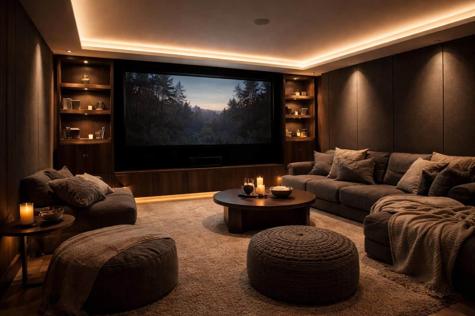 d&eacute;couvrez comment am&eacute;nager une pi&egrave;ce aveugle en une salle de cin&eacute;ma confortable et fonctionnelle pour profiter pleinement de vos films pr&eacute;f&eacute;r&eacute;s chez vous.