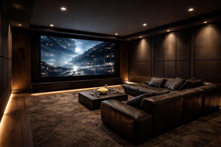 découvrez comment aménager une pièce aveugle en salle de cinéma confortable et fonctionnelle, pour profiter d'une expérience cinématographique unique chez vous.