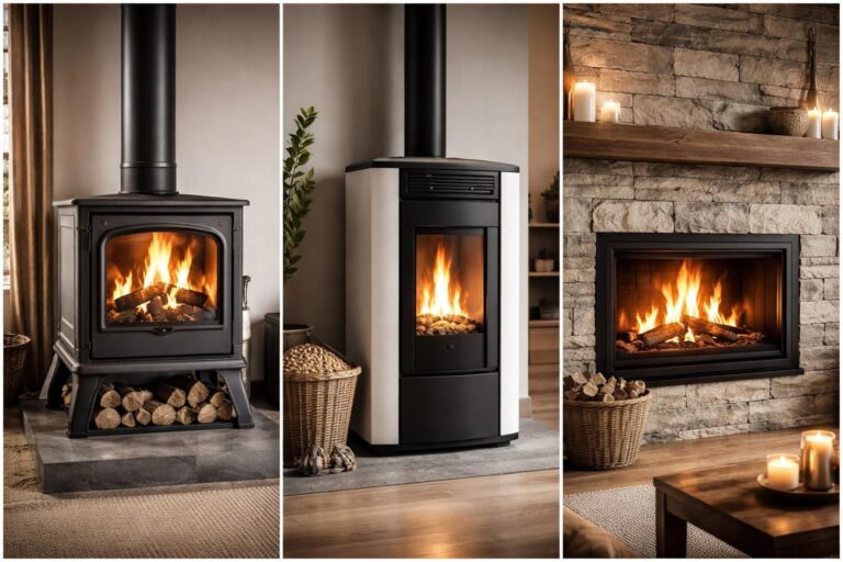 comparez les avantages et inconvénients des poêles à bois, poêles à granulés et inserts pour choisir le chauffage le plus adapté à votre maison.