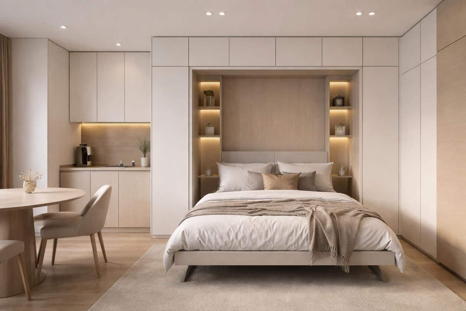 d&eacute;couvrez comment cr&eacute;er un lit escamotable dans un studio pour optimiser l'espace et gagner en confort. guide pratique, astuces et conseils pour am&eacute;nager efficacement votre petit logement.