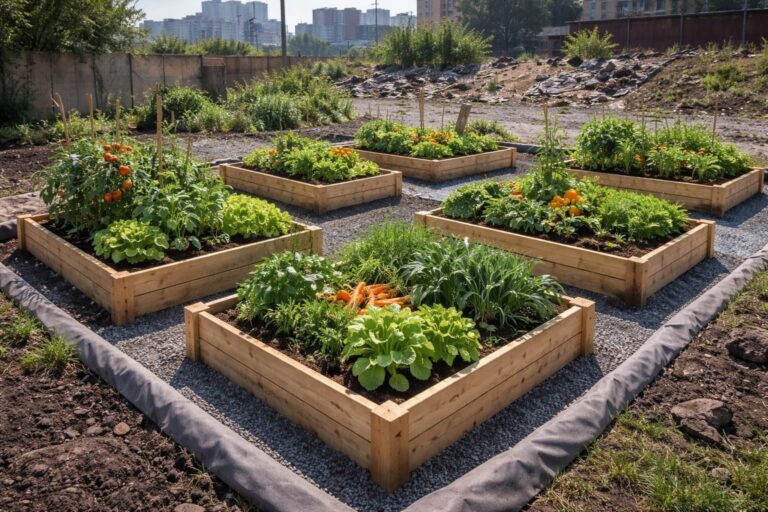 apprenez à créer un potager en bac pour cultiver vos légumes en toute sécurité sur un sol pollué. guide pratique pour un jardin sain et écologique.