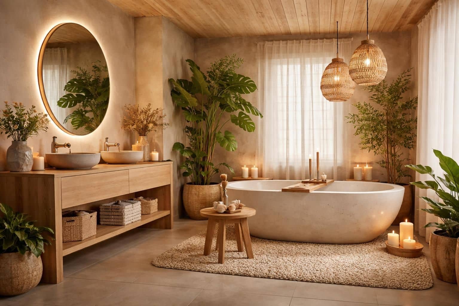 découvrez comment créer une salle de bain esprit spa avec un budget limité grâce à des astuces simples et abordables pour une ambiance zen et relaxante.