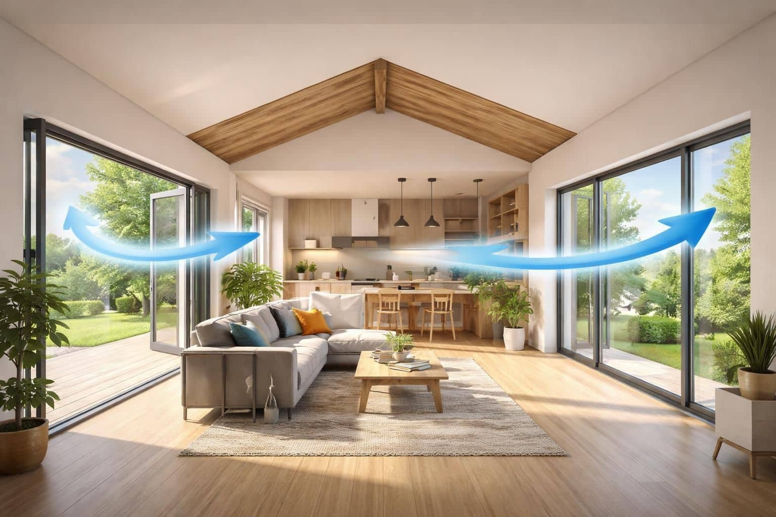 apprenez à créer une ventilation naturelle traversante efficace pour améliorer le confort intérieur et réduire la consommation énergétique de votre habitation.