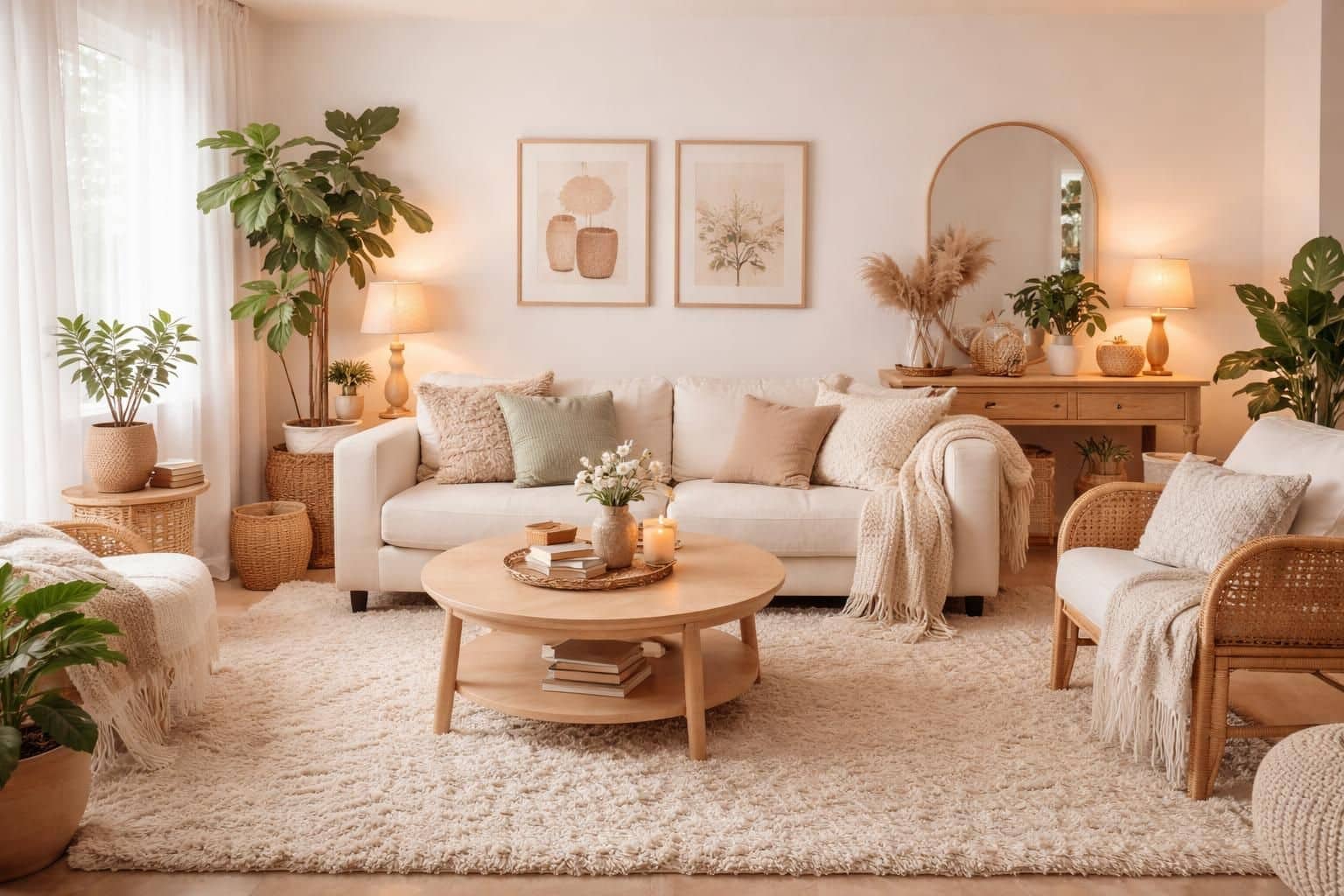 d&eacute;couvrez comment d&eacute;corer un salon blanc chaleureusement sans cr&eacute;er une ambiance froide, gr&acirc;ce &agrave; des astuces d&eacute;co modernes et conviviales.