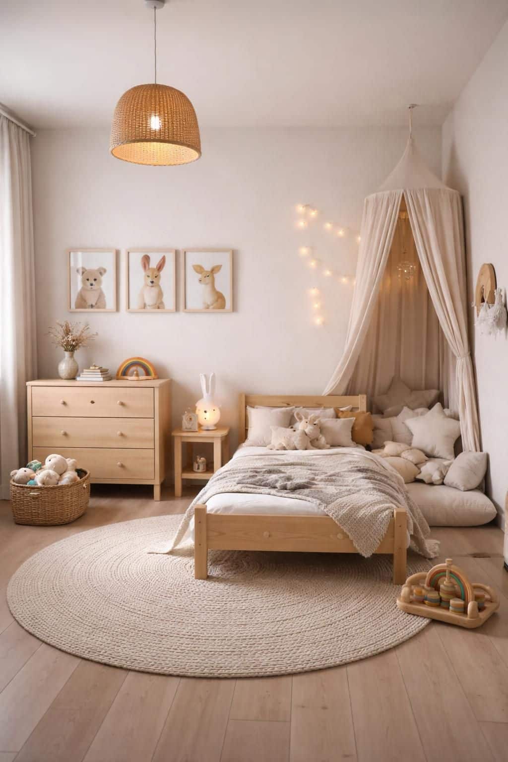 d&eacute;couvrez comment d&eacute;corer une chambre d&rsquo;enfant de mani&egrave;re douce et harmonieuse, sans utiliser de motifs trop marqu&eacute;s, pour un espace apaisant et &eacute;l&eacute;gant.