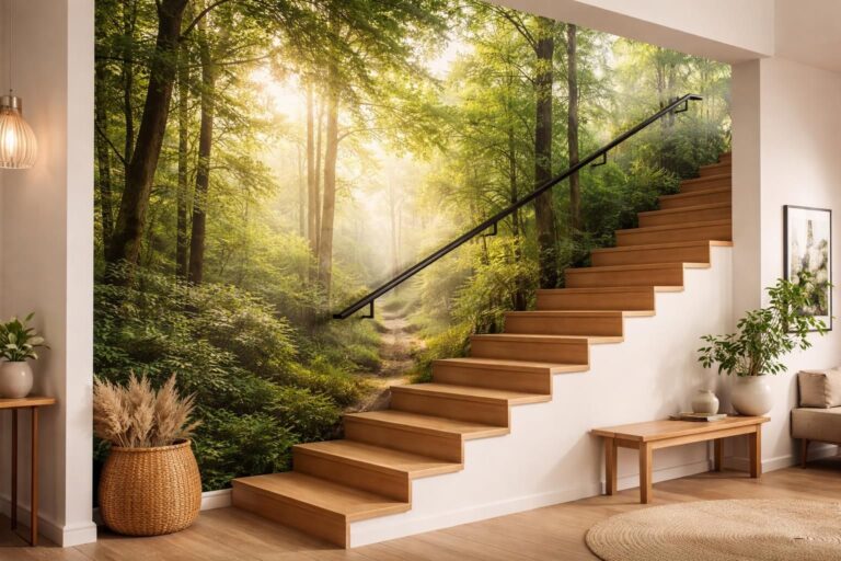 découvrez comment habiller un mur d’escalier avec du papier peint panoramique pour créer un espace unique et élégant. conseils pratiques et idées déco inspirantes.