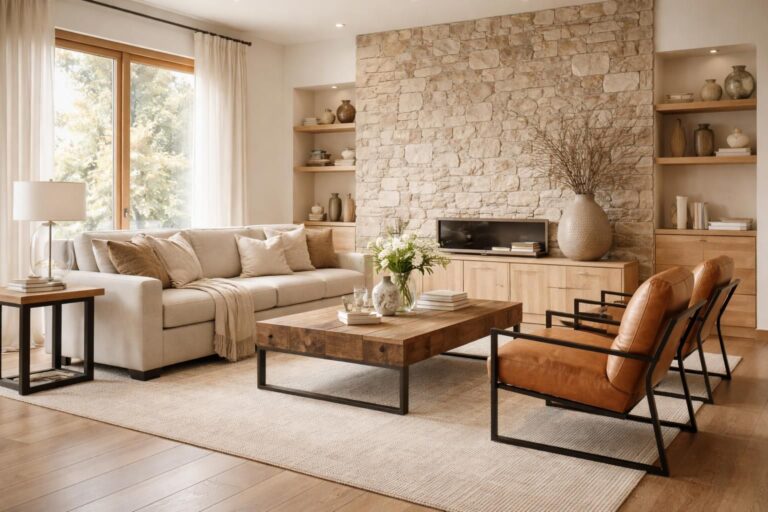 découvrez comment harmoniser les matériaux dans une pièce de vie pour créer un espace élégant et équilibré, alliant confort et style.