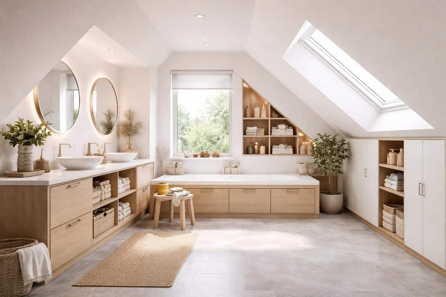 découvrez des idées de rangement astucieuses et pratiques pour optimiser l'espace de votre salle de bain mansardée, alliant style et fonctionnalité.