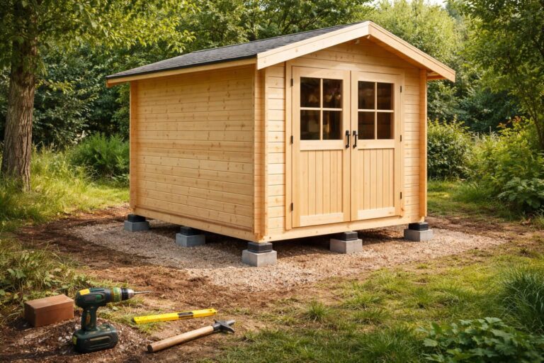 découvrez comment installer un abri de jardin sans dalle béton facilement et rapidement. suivez nos conseils pratiques pour un montage stable, écologique et économique.