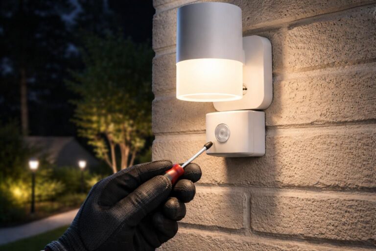 apprenez comment installer facilement un détecteur de mouvement sur un éclairage extérieur pour sécuriser et automatiser votre espace extérieur.