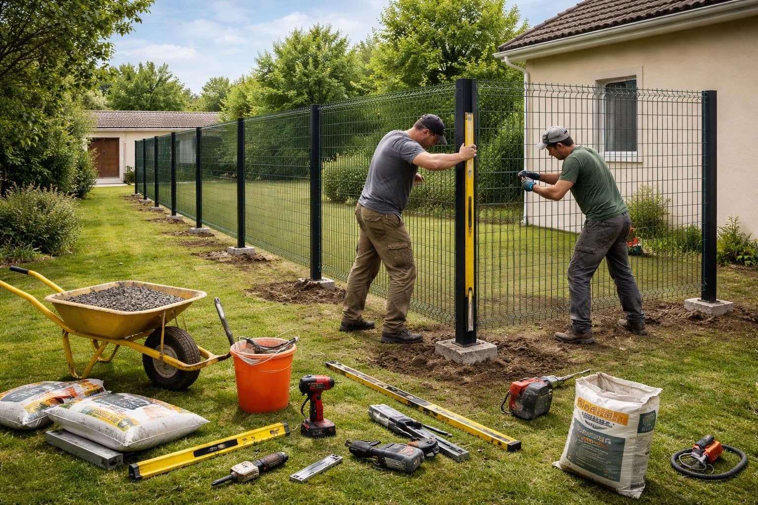 découvrez comment installer facilement une clôture en panneaux rigides pour sécuriser et délimiter votre propriété avec robustesse et esthétique.
