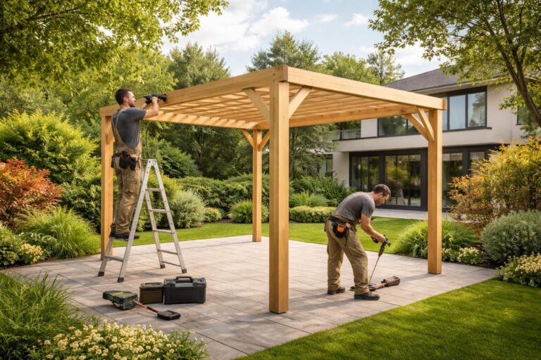 découvrez comment installer une pergola autoportante dans votre jardin pour créer un espace ombragé et élégant, facilement et sans contraintes.
