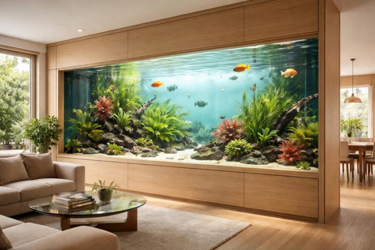 découvrez comment intégrer un aquarium comme séparation de pièce pour un intérieur élégant et apaisant, alliant décoration et fonctionnalité.
