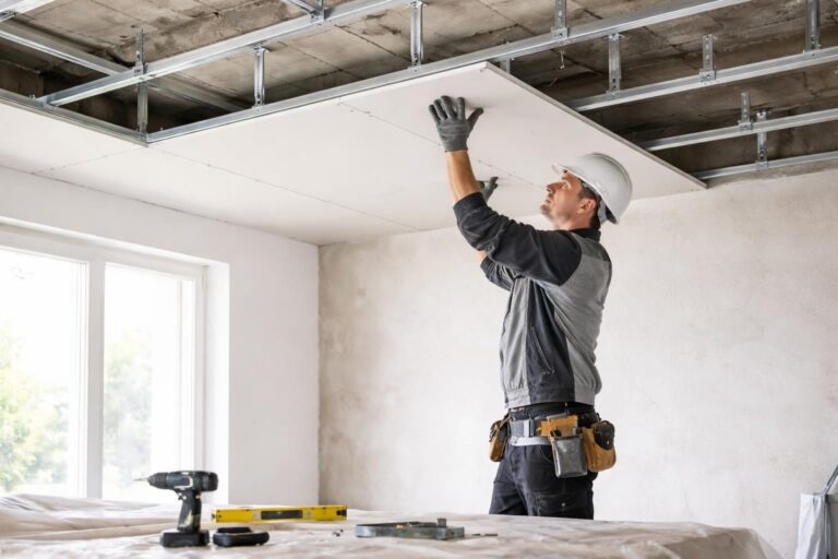 apprenez à poser un faux plafond avec suspentes grâce à notre guide étape par étape, pour un résultat professionnel et une finition parfaite.