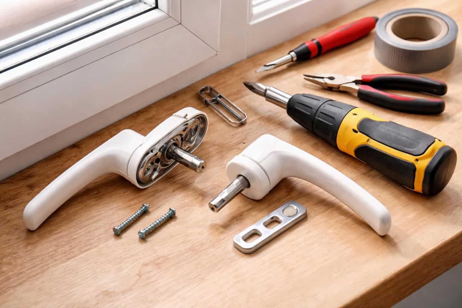 apprenez &agrave; remplacer une poign&eacute;e de fen&ecirc;tre cass&eacute;e facilement avec notre guide &eacute;tape par &eacute;tape pour restaurer la fonctionnalit&eacute; de vos fen&ecirc;tres.