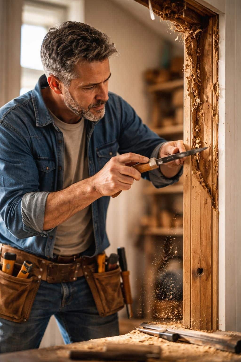 apprenez comment r&eacute;parer un chambranle de porte ab&icirc;m&eacute; facilement gr&acirc;ce &agrave; nos conseils pratiques et &eacute;tapes d&eacute;taill&eacute;es pour restaurer votre porte rapidement.