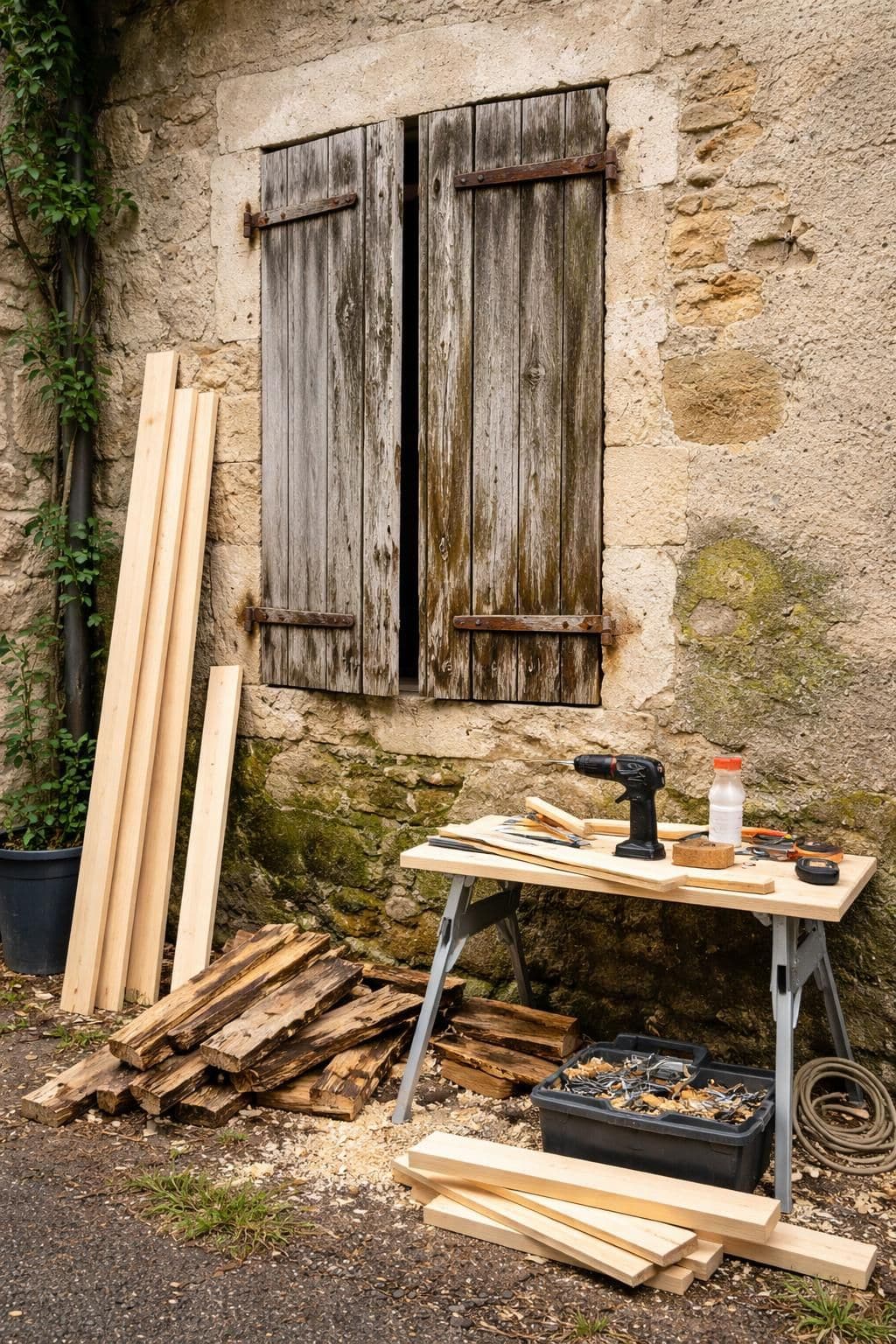 apprenez &agrave; r&eacute;parer un volet en bois ab&icirc;m&eacute; par l&rsquo;humidit&eacute; gr&acirc;ce &agrave; nos conseils pratiques pour redonner vie &agrave; vos volets et prot&eacute;ger votre maison.