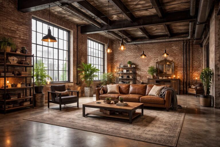 découvrez comment réussir la décoration d'un salon inspiré loft industriel avec des conseils pratiques pour un style moderne, chaleureux et authentique.