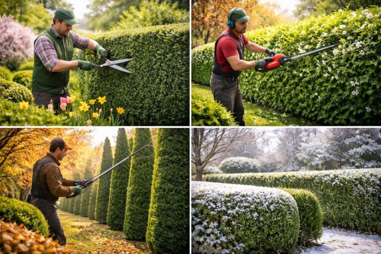 découvrez quand tailler votre haie selon les différentes espèces pour favoriser une croissance saine et un jardin bien entretenu.