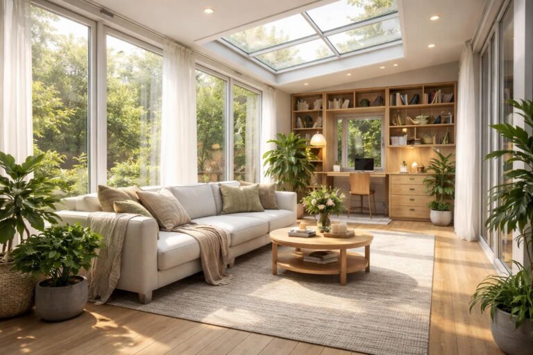 découvrez comment transformer votre véranda en une pièce réellement habitable, confortable et lumineuse, pour profiter pleinement de cet espace toute l'année.