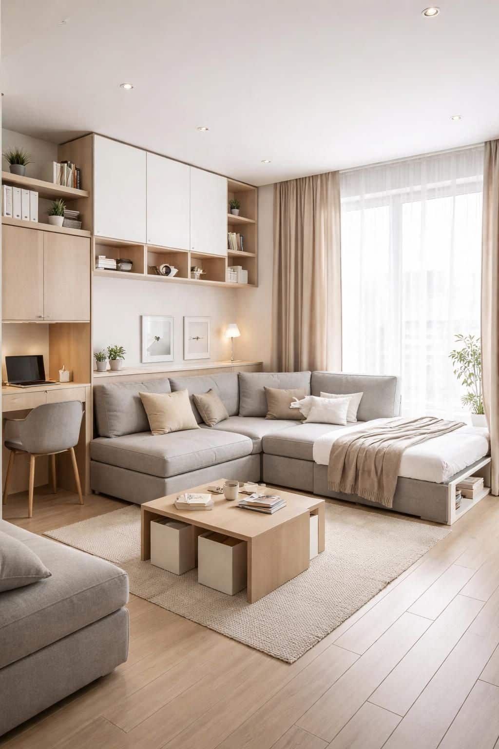 d&eacute;couvrez comment utiliser des meubles modulables pour optimiser et gagner de la place dans les petits espaces, alliant fonctionnalit&eacute; et esth&eacute;tisme.