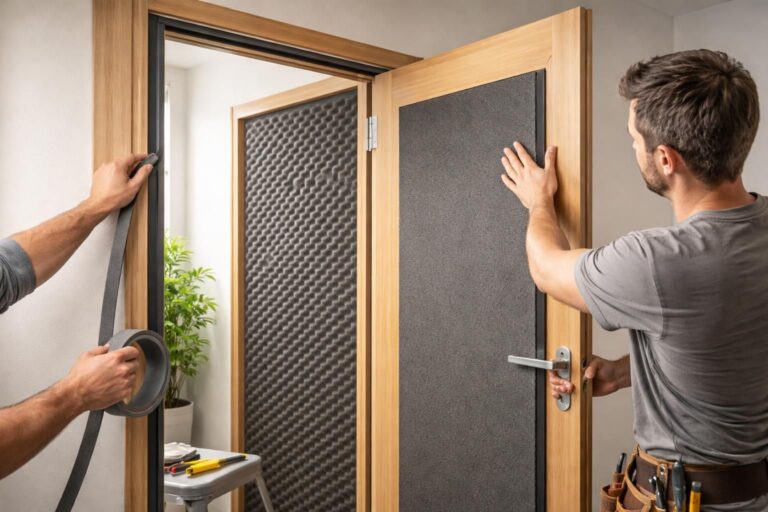 découvrez des astuces efficaces pour améliorer l’isolation acoustique de votre porte et réduire les nuisances sonores dans votre habitat.