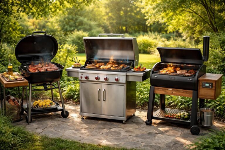 découvrez comment choisir le barbecue idéal parmi les modèles charbon, gaz ou pellet pour des grillades savoureuses et adaptées à vos envies.