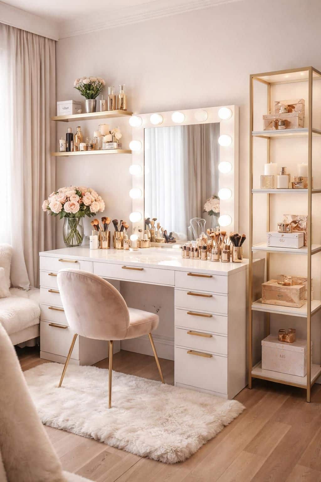 découvrez comment aménager un coin maquillage pratique et esthétique dans votre chambre pour un espace beauté personnalisé.